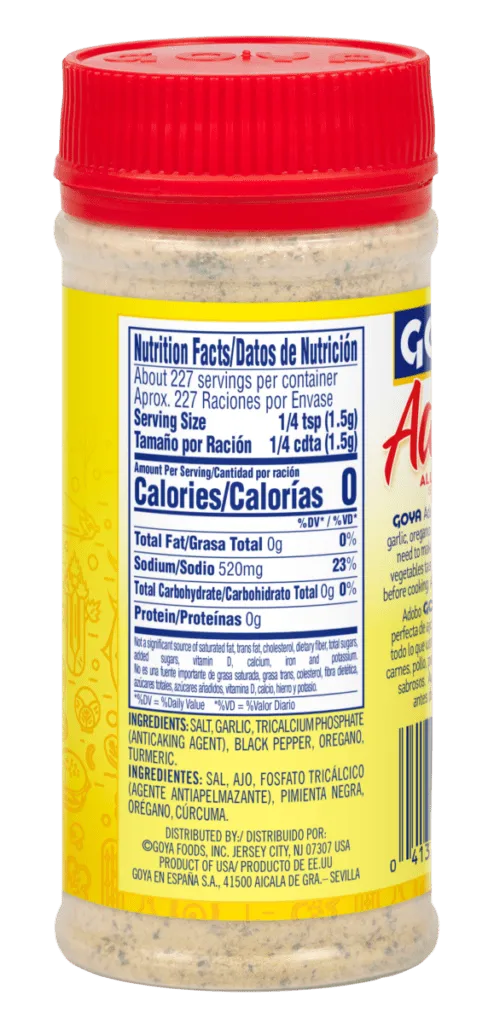 Goya Assaisonnement  Adobo tout usage au poivre - 226g
