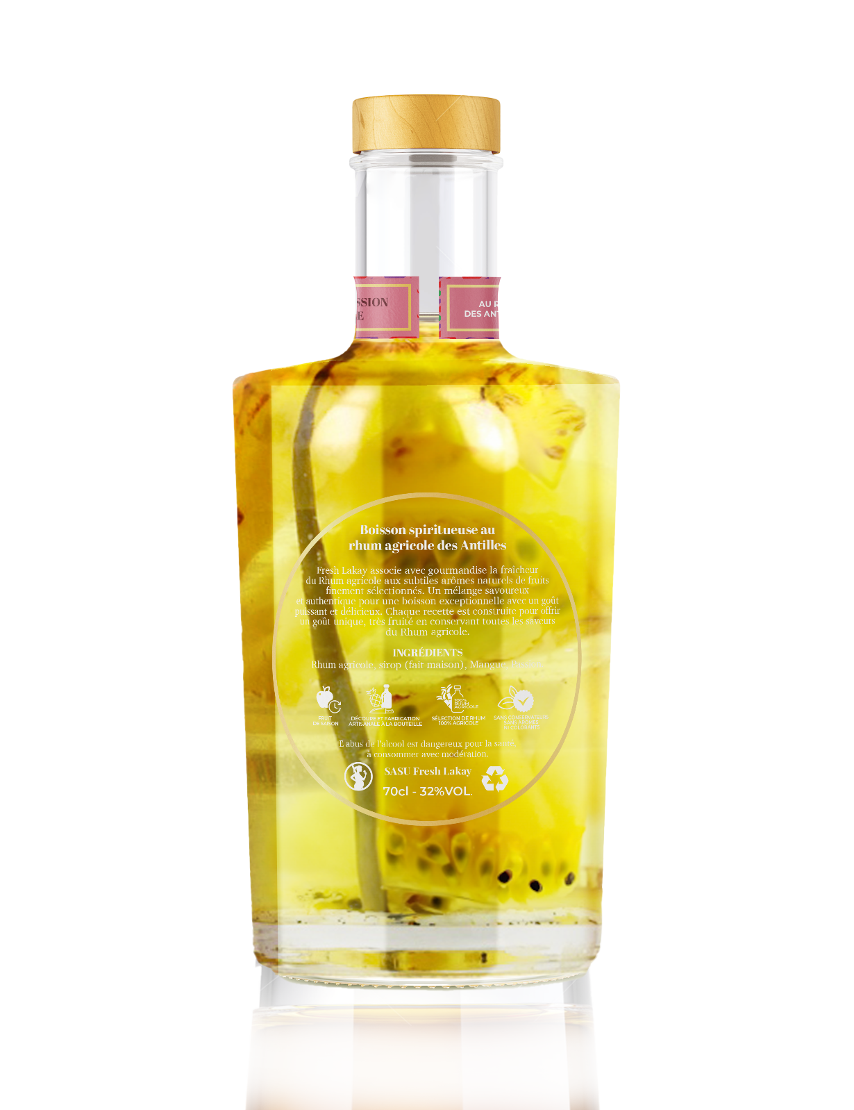 Le charmant (Ananas, Passion, Vanille)