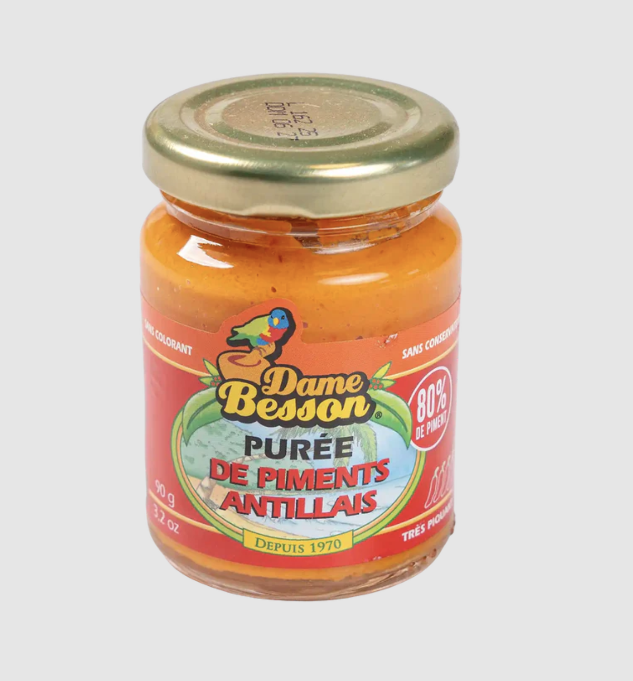Purée de Piments antillais (90g)