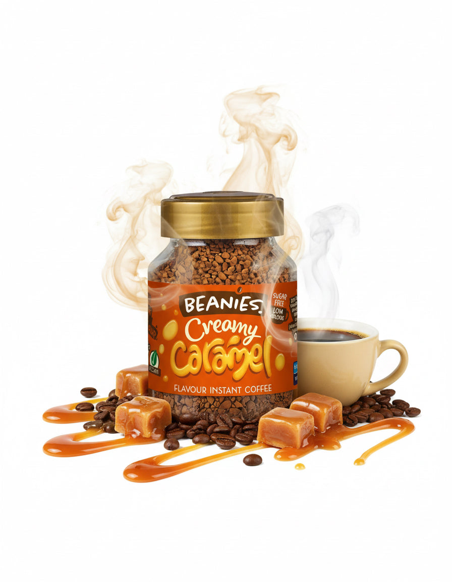 Creamy Caramel Flavoured Coffee