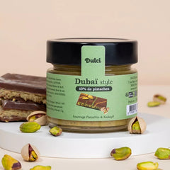 Pâte à tartiner 40% Pistache Dubaï style Chocolat 150 gr