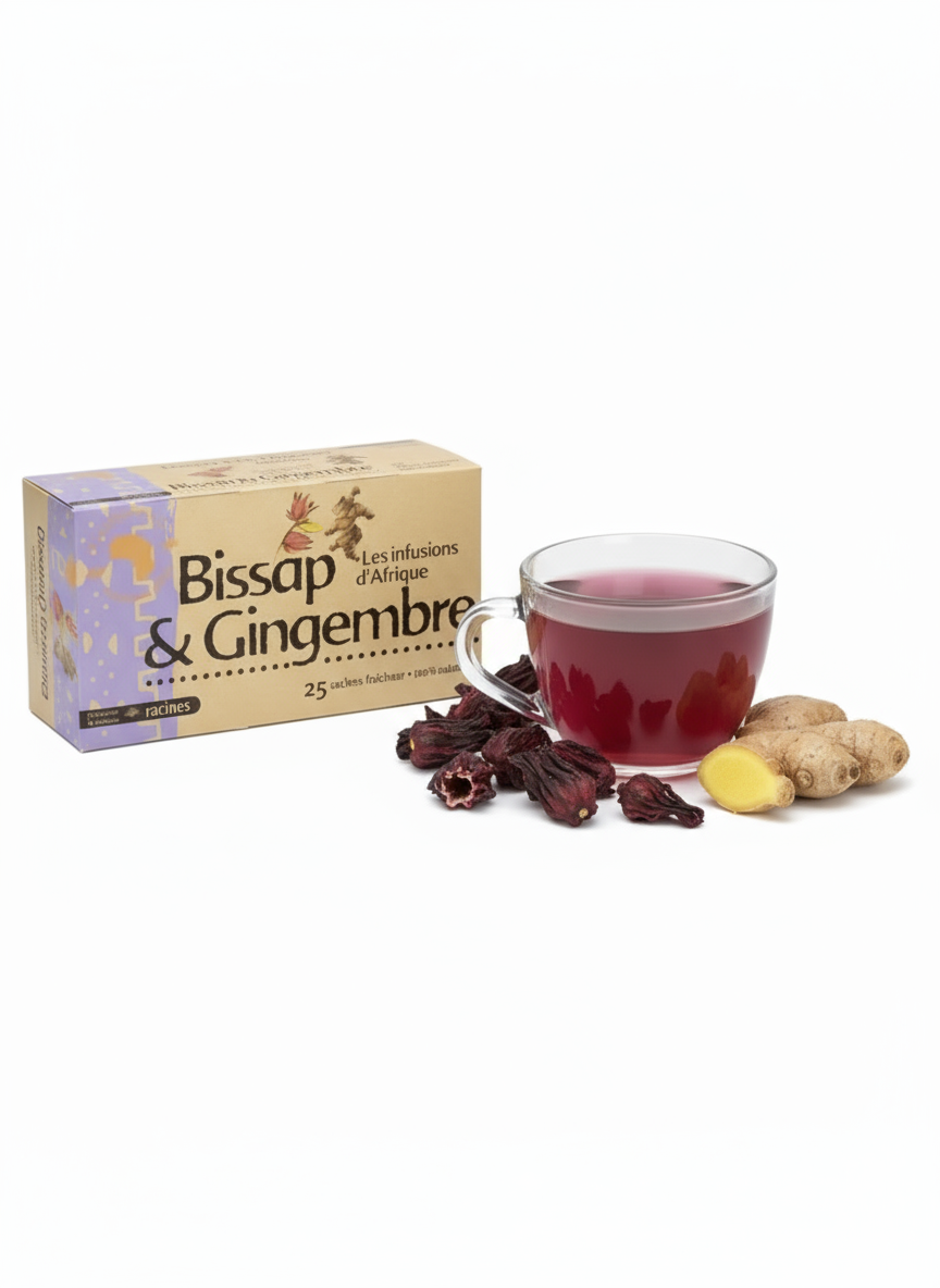 Les infusions d’Afrique BISSAP GINGEMBRE