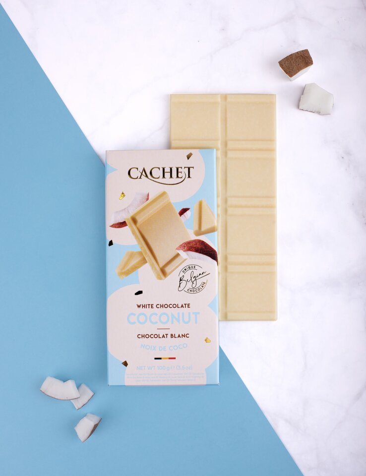 CACHET Chocolat NOIX DE COCO