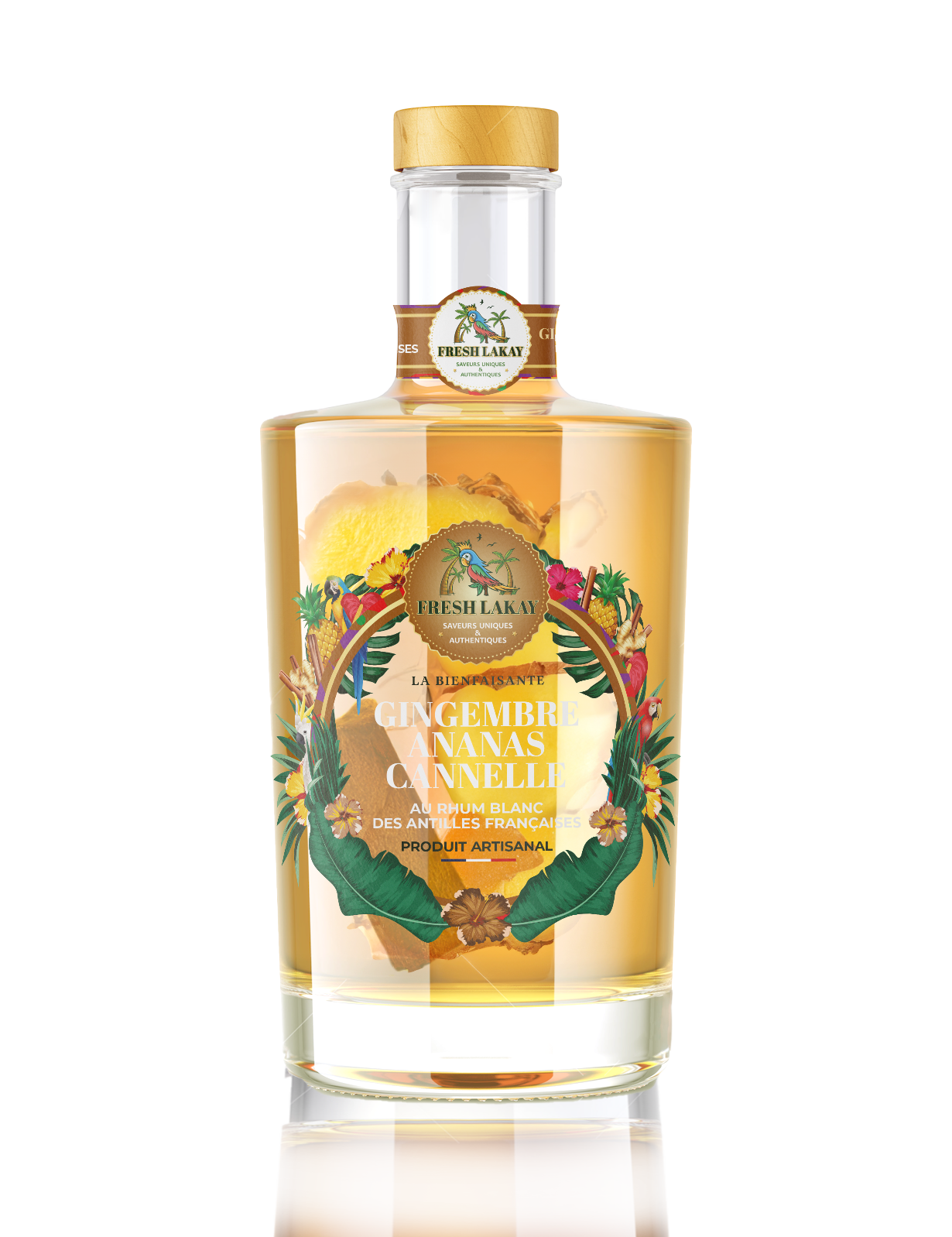 La bienfaisante (Gingembre, Ananas, Cannelle)